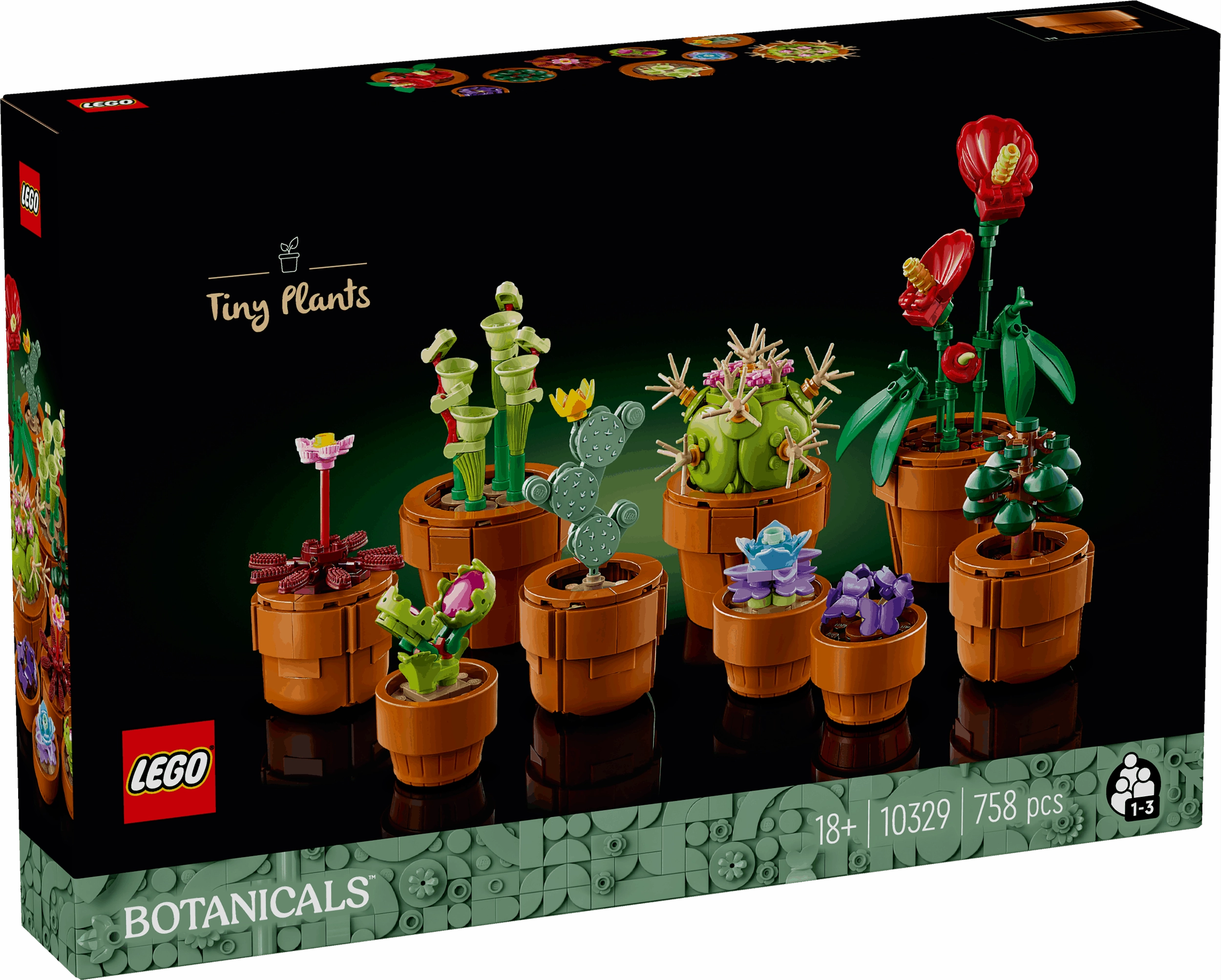 Lego Botanicals 10329 Tiny Plants Building Set for Adults Ages 18 & Up