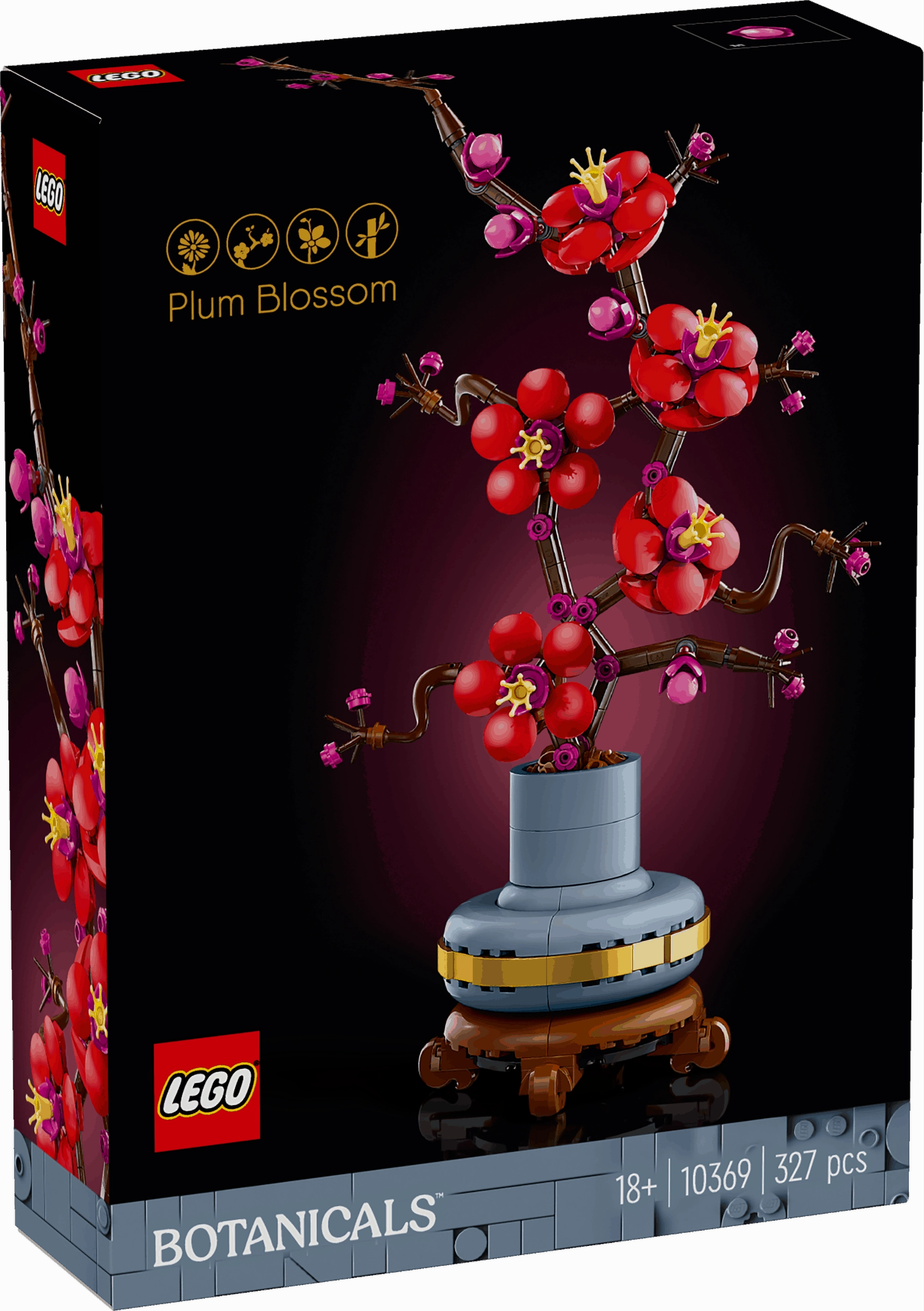 Lego Botanicals 10369 Plum Blossom Building Set for Adults Age 18 & Up