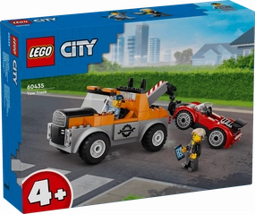 Lego City 60435 Tow Truck & Sports Car Repair Playset for Ages 4 & Up