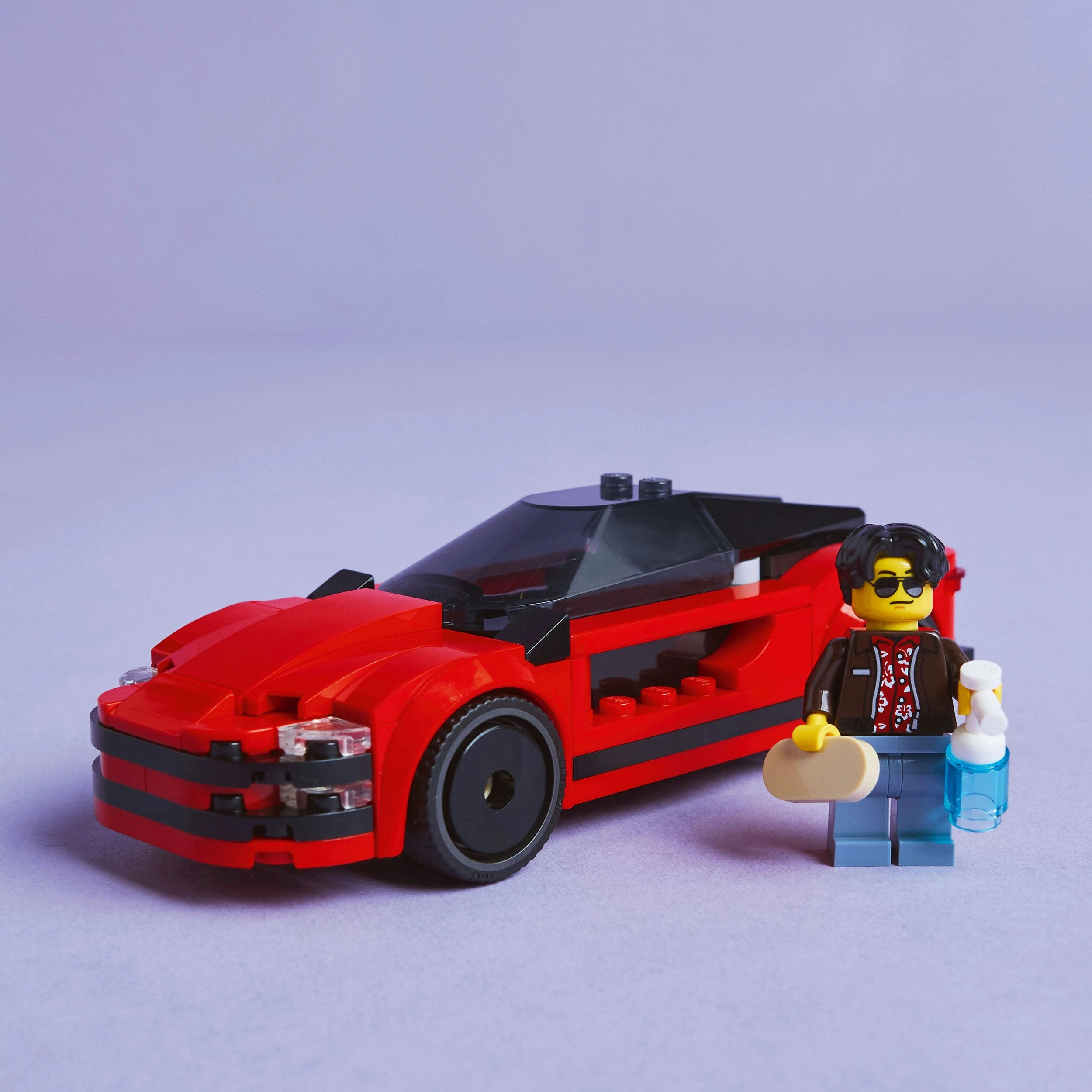 Lego City 60448 Red Sports Car Buildable Toy Playset for Ages 5 and Up