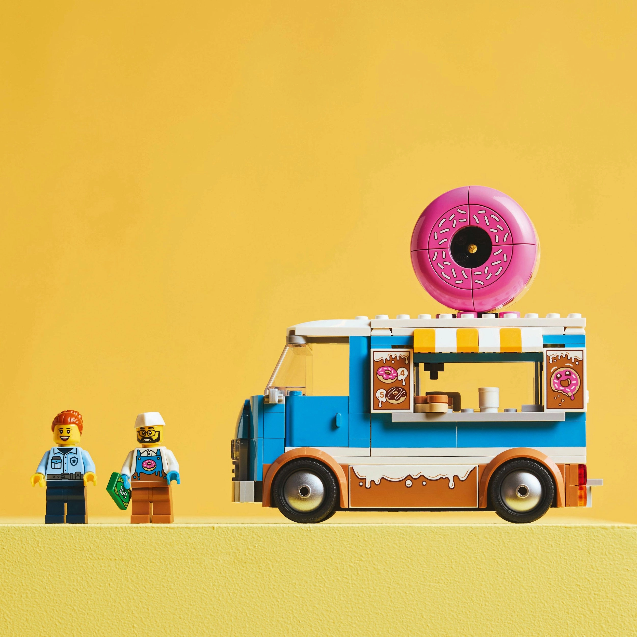 Lego City 60452 Doughnut Truck Buildable Toy Playset for Ages 5 and Up