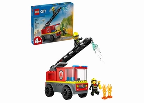 LEGO City Fire Ladder Truck Building Set 60463 - 82 Pieces