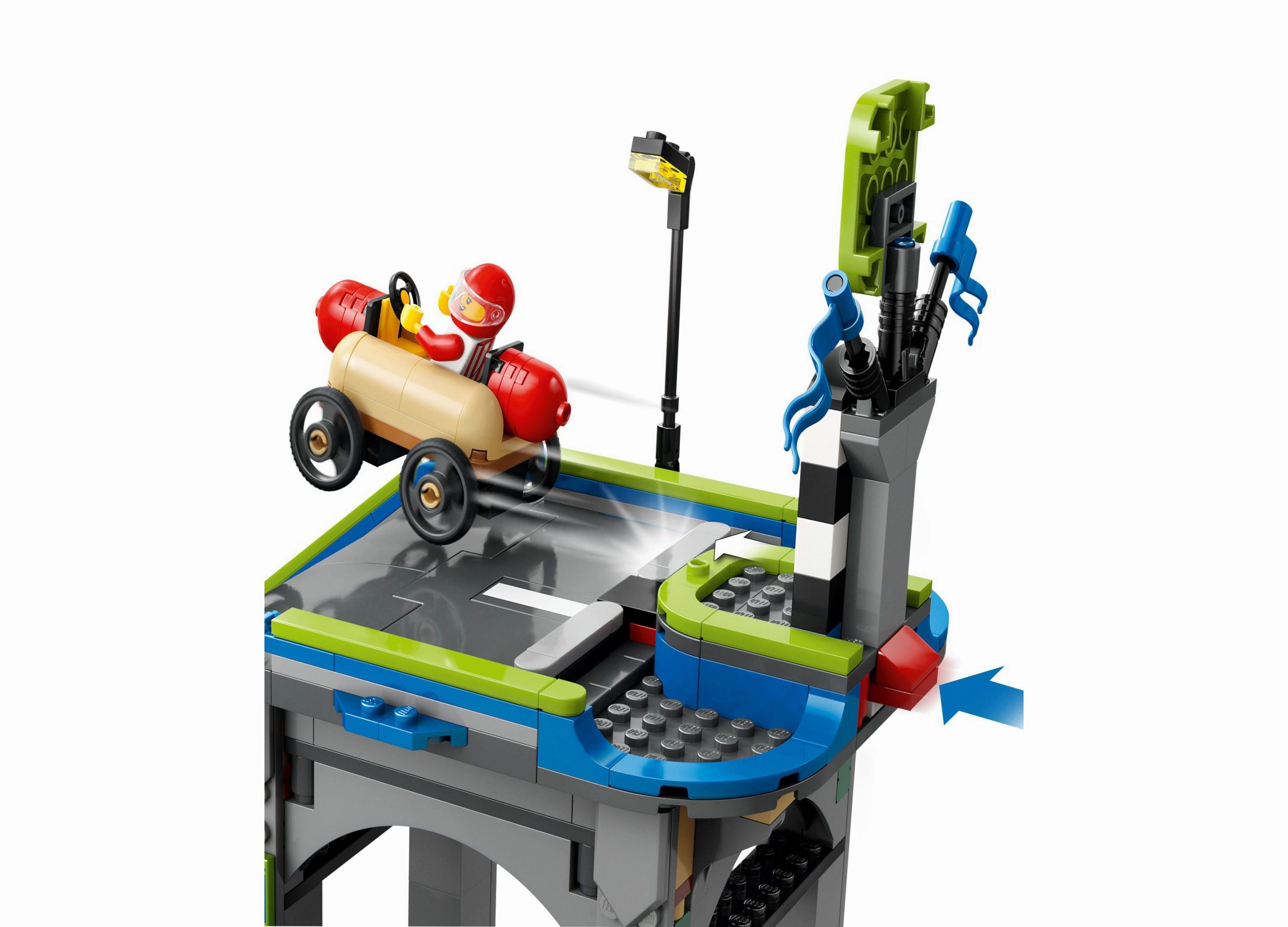 LEGO City No Limits Race Car Ramp Track Set 436 Pieces - 60460