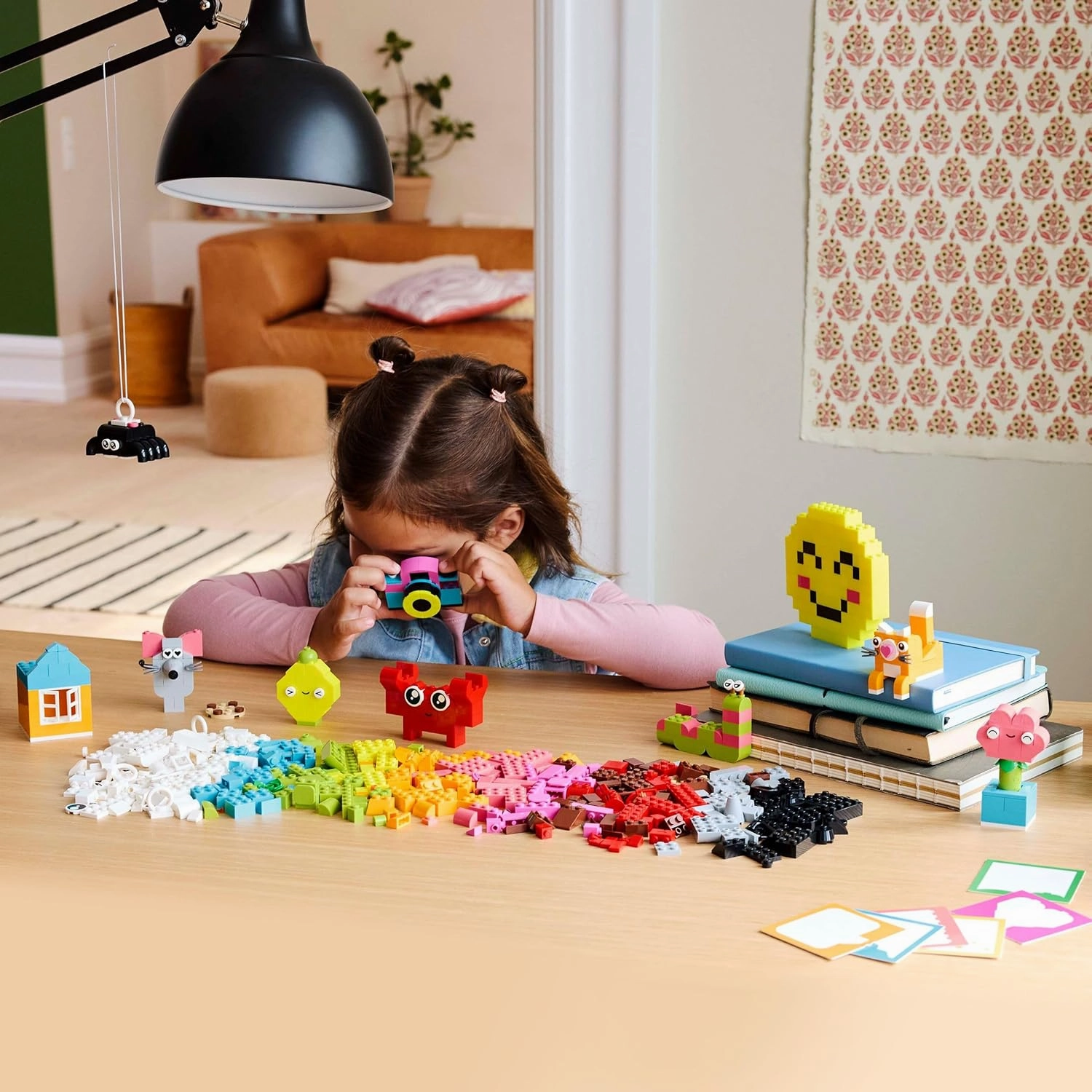 LEGO Classic Creative Happy Box Colorful Building Kit For Ages 5 
