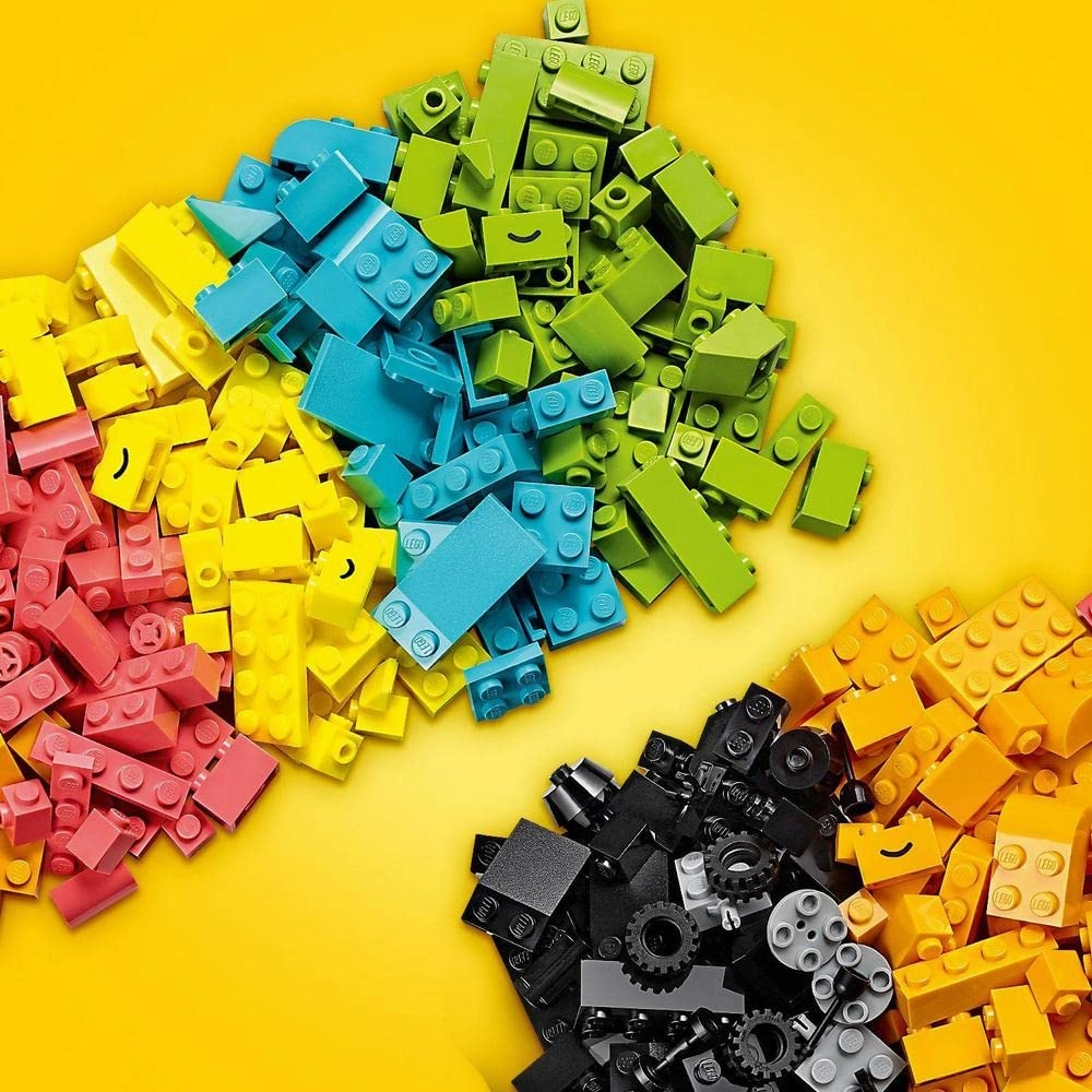 LEGO Classic Creative Neon Fun Building Kit for Ages 5 