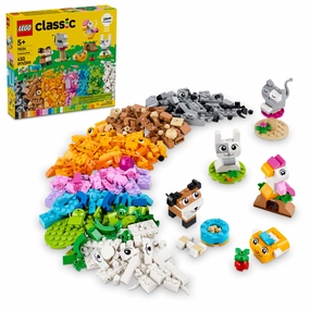 LEGO Classic Creative Pets Building Set - 450 Pieces Animal Toy 11034
