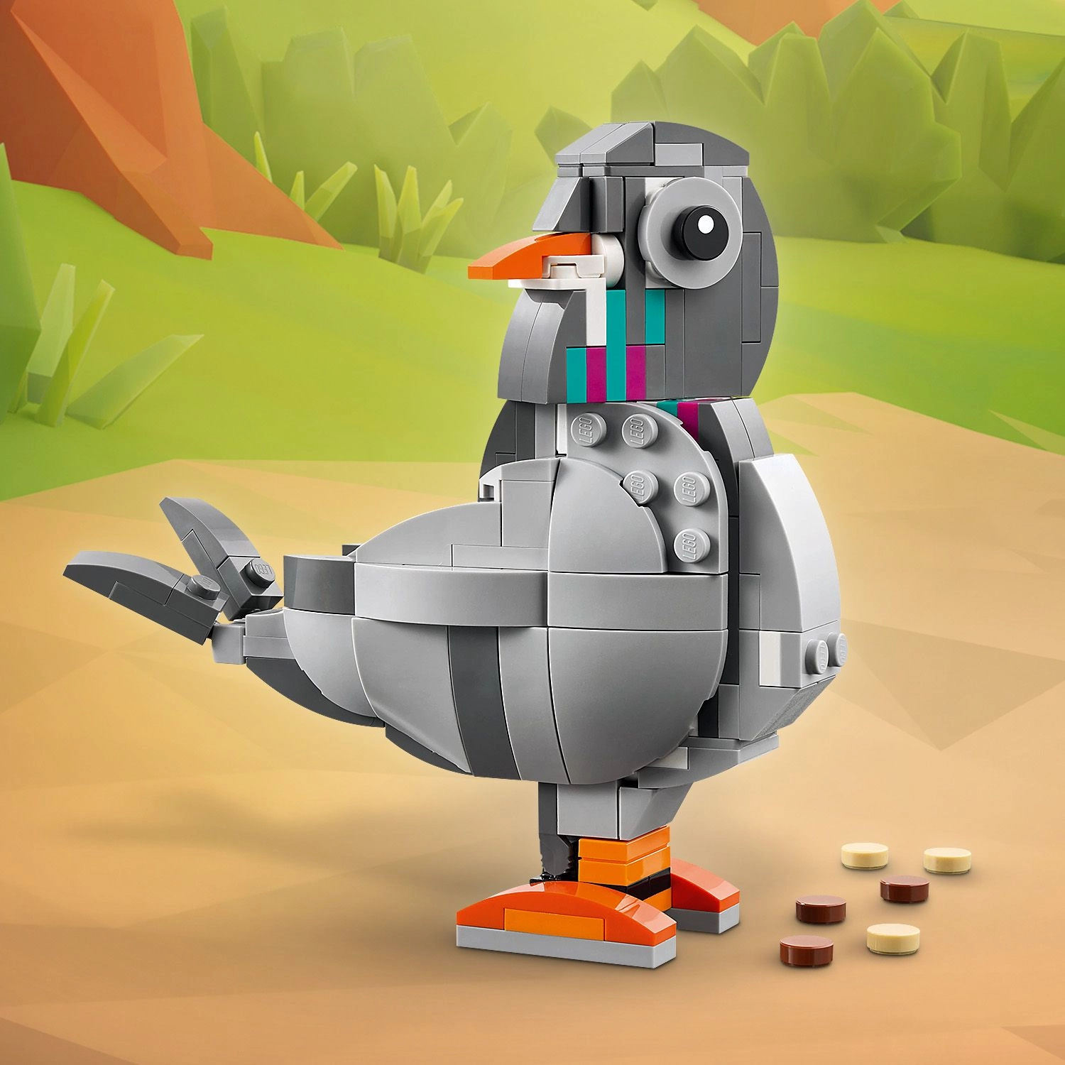 Lego Creator 3 in 1 31163 Playful Cat Rebuildable Toy for Ages 8 & Up
