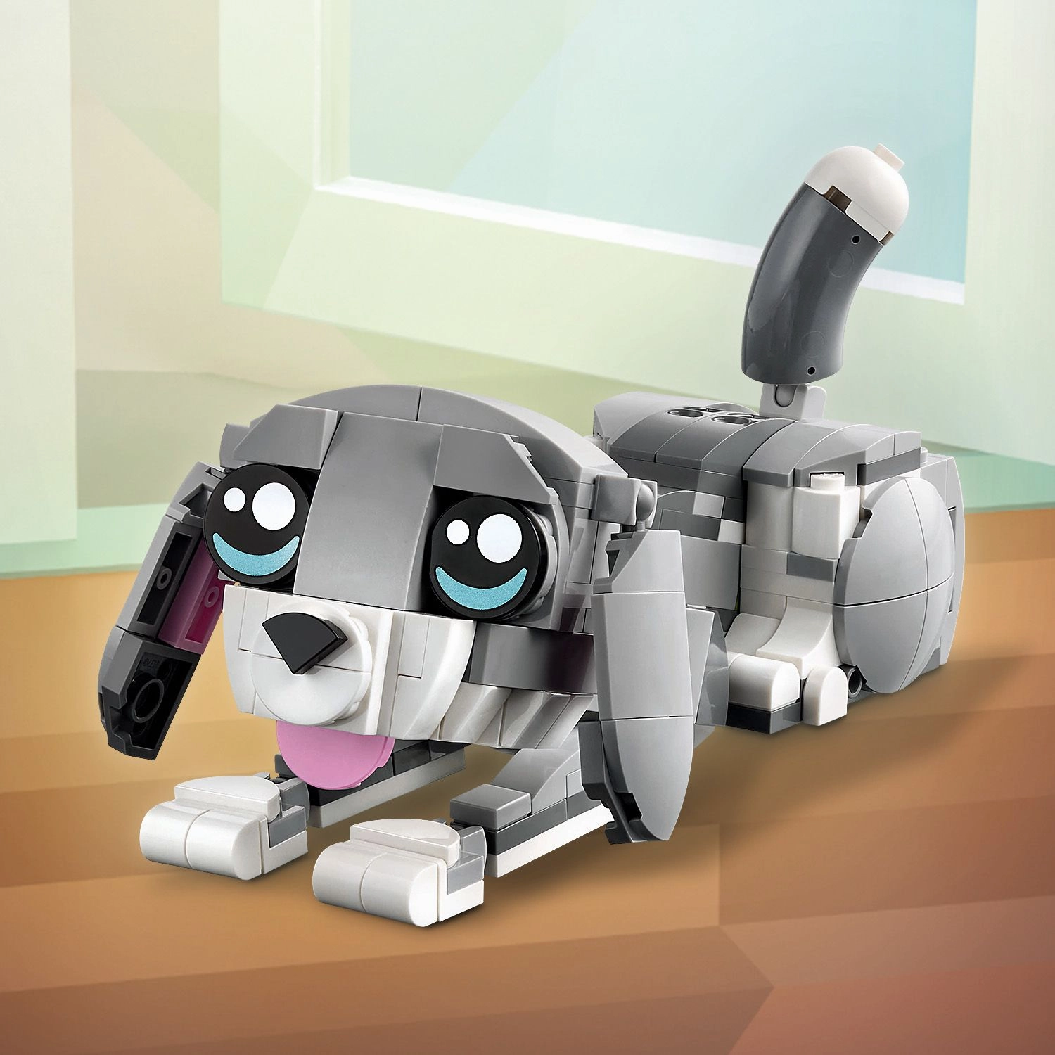 Lego Creator 3 in 1 31163 Playful Cat Rebuildable Toy for Ages 8 & Up
