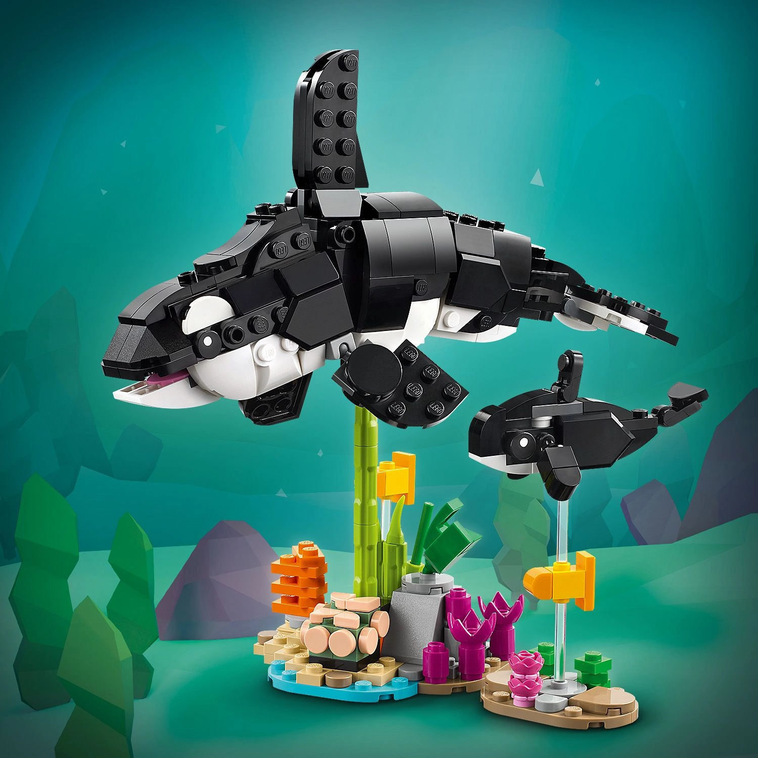 Lego Creator 3 in 1 31165 Wild Animals: Panda Family for Ages 8 and Up