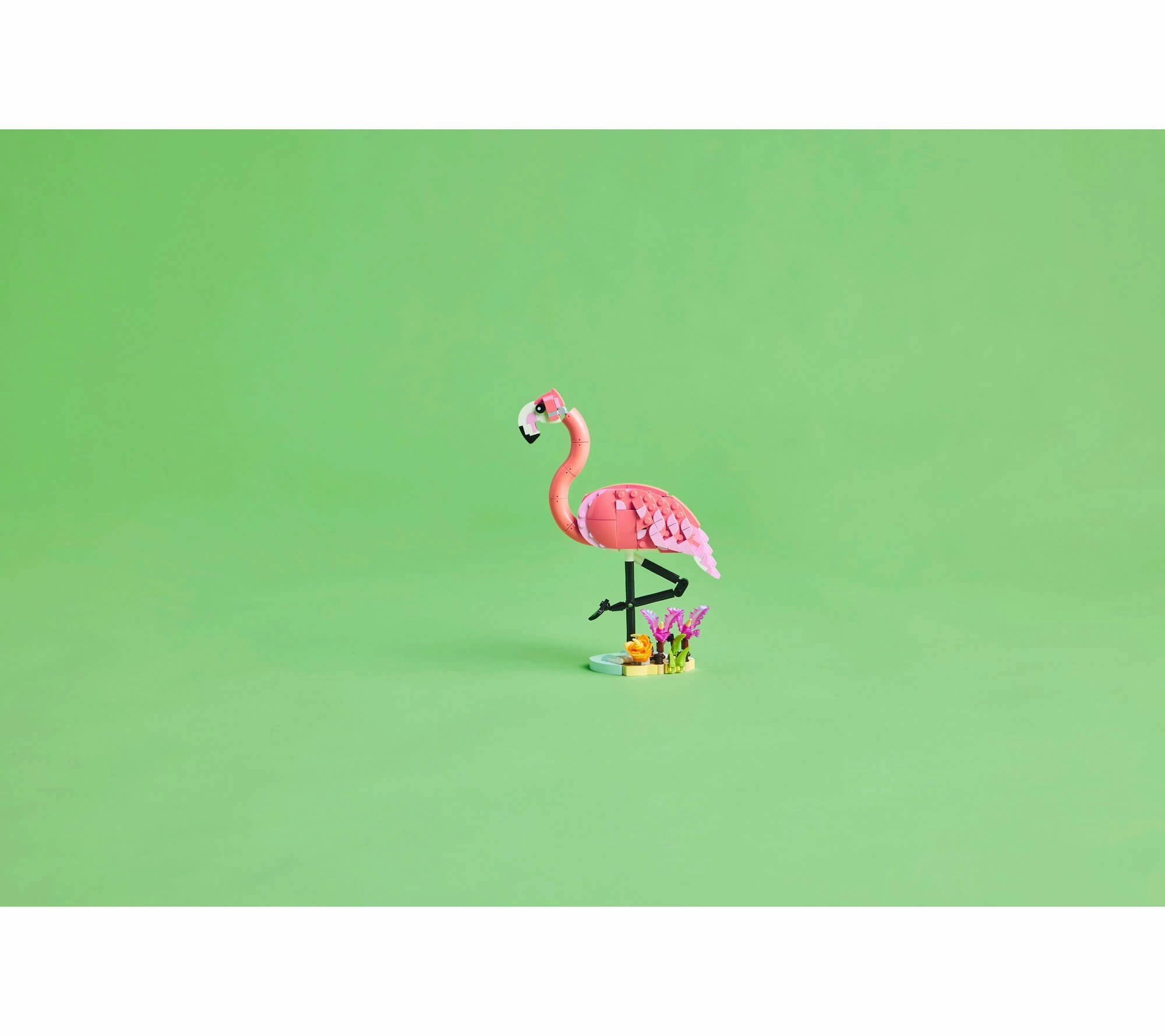 LEGO Creator 3in1 Wild Animals Pink Flamingo 288-Piece Playset