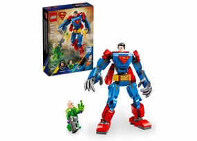 LEGO DC Superman Mech vs. Lex Luthor Battle Set 76302, 120 Pieces