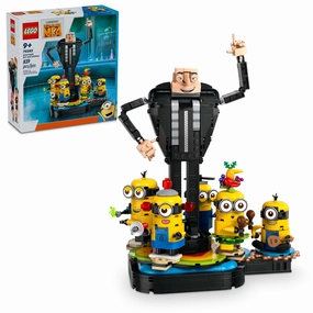 LEGO Despicable Me 4 Gru and Minions 839-Piece Dance Party Set 75582