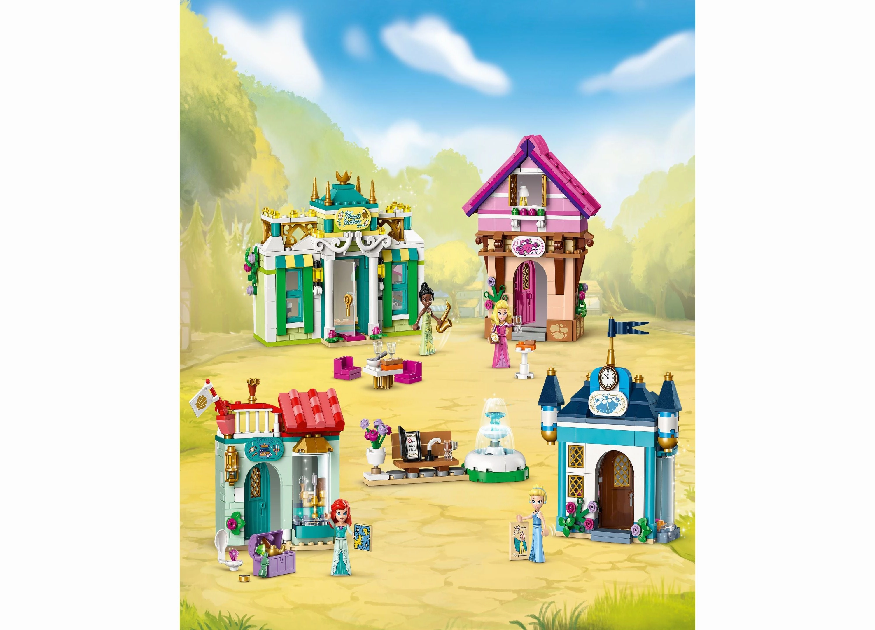 LEGO Disney Princess Market Adventure 817-Piece Playset - 43246