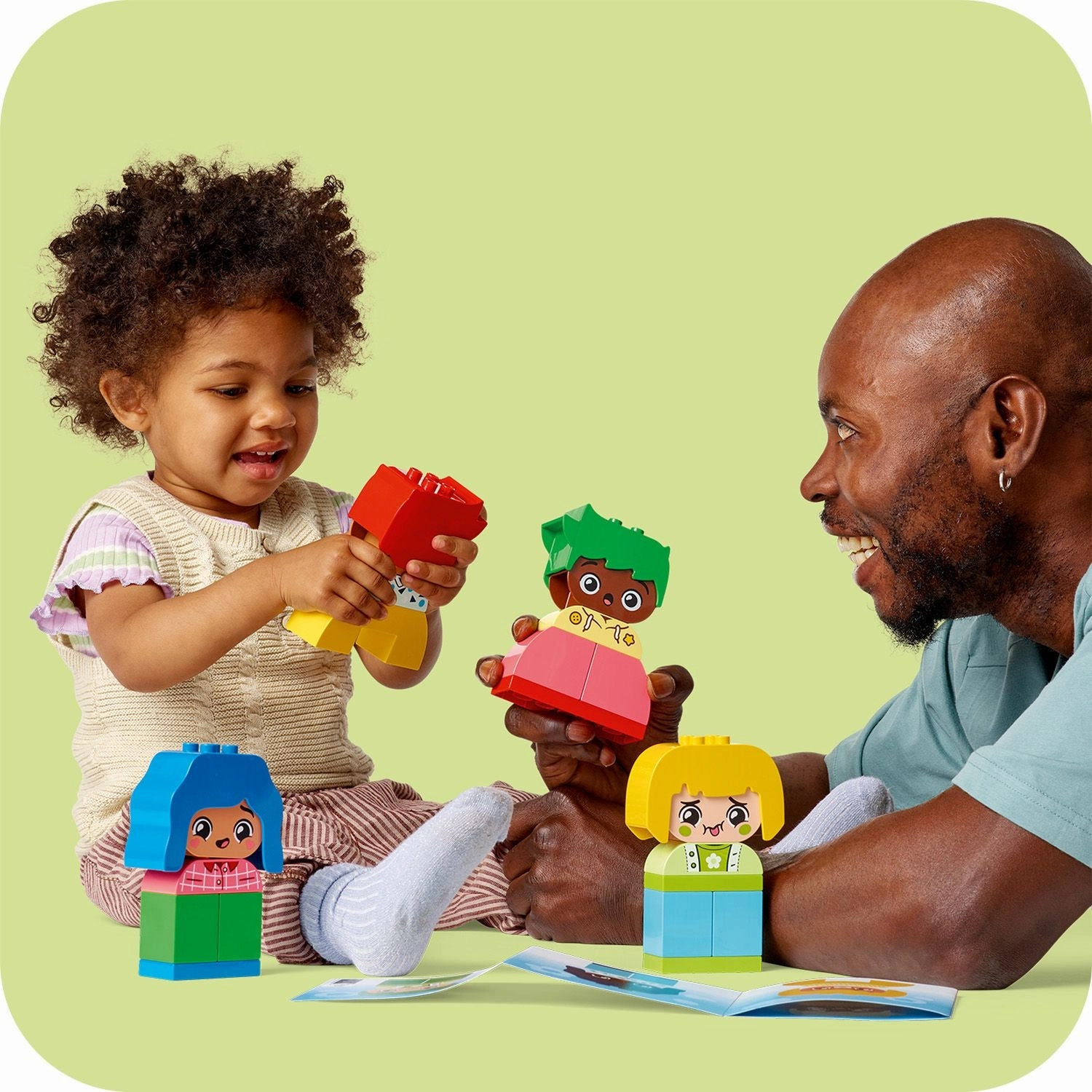 Lego Duplo 10415 My First Big Feelings & Emotions for Ages 18M and Up