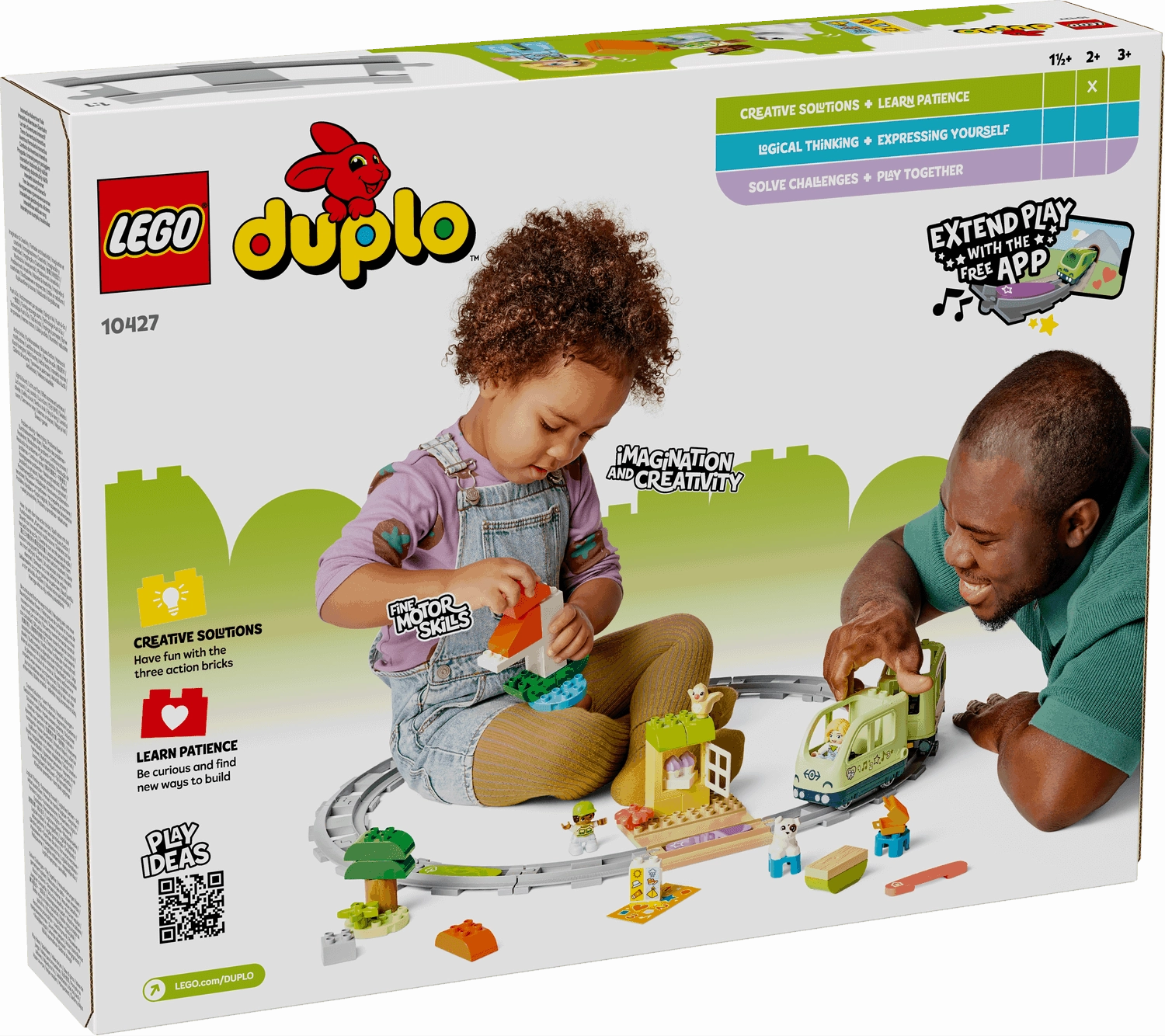 Lego Duplo 10427 Interactive Adventure Train for Toddlers Ages 2 and Up