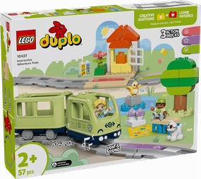 Lego Duplo 10427 Interactive Adventure Train for Toddlers Ages 2 and Up