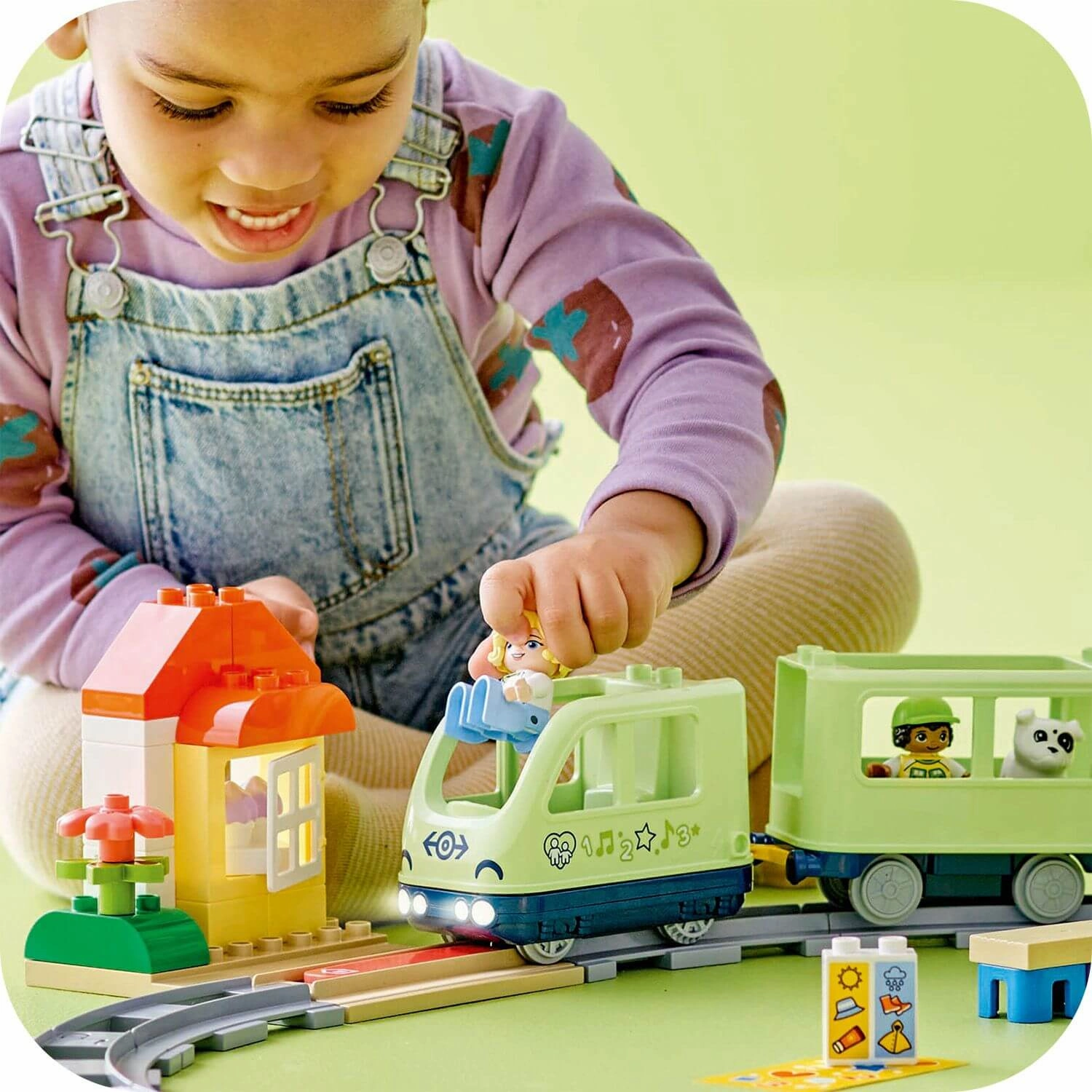 Lego Duplo 10427 Interactive Adventure Train for Toddlers Ages 2 and Up