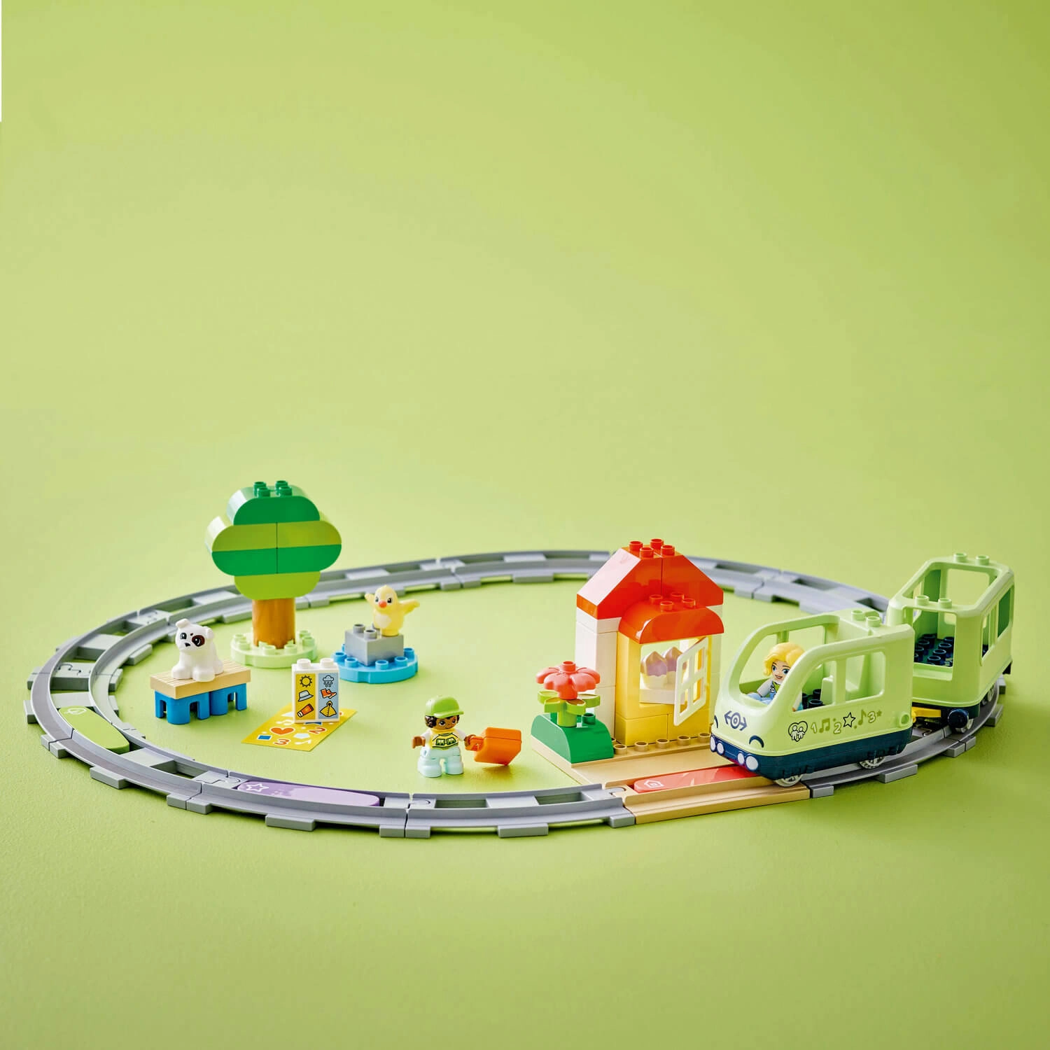 Lego Duplo 10427 Interactive Adventure Train for Toddlers Ages 2 and Up