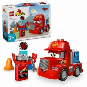 LEGO Duplo Disney and Pixars Cars Mack at The Race Set Building Kit for Ages 2 
