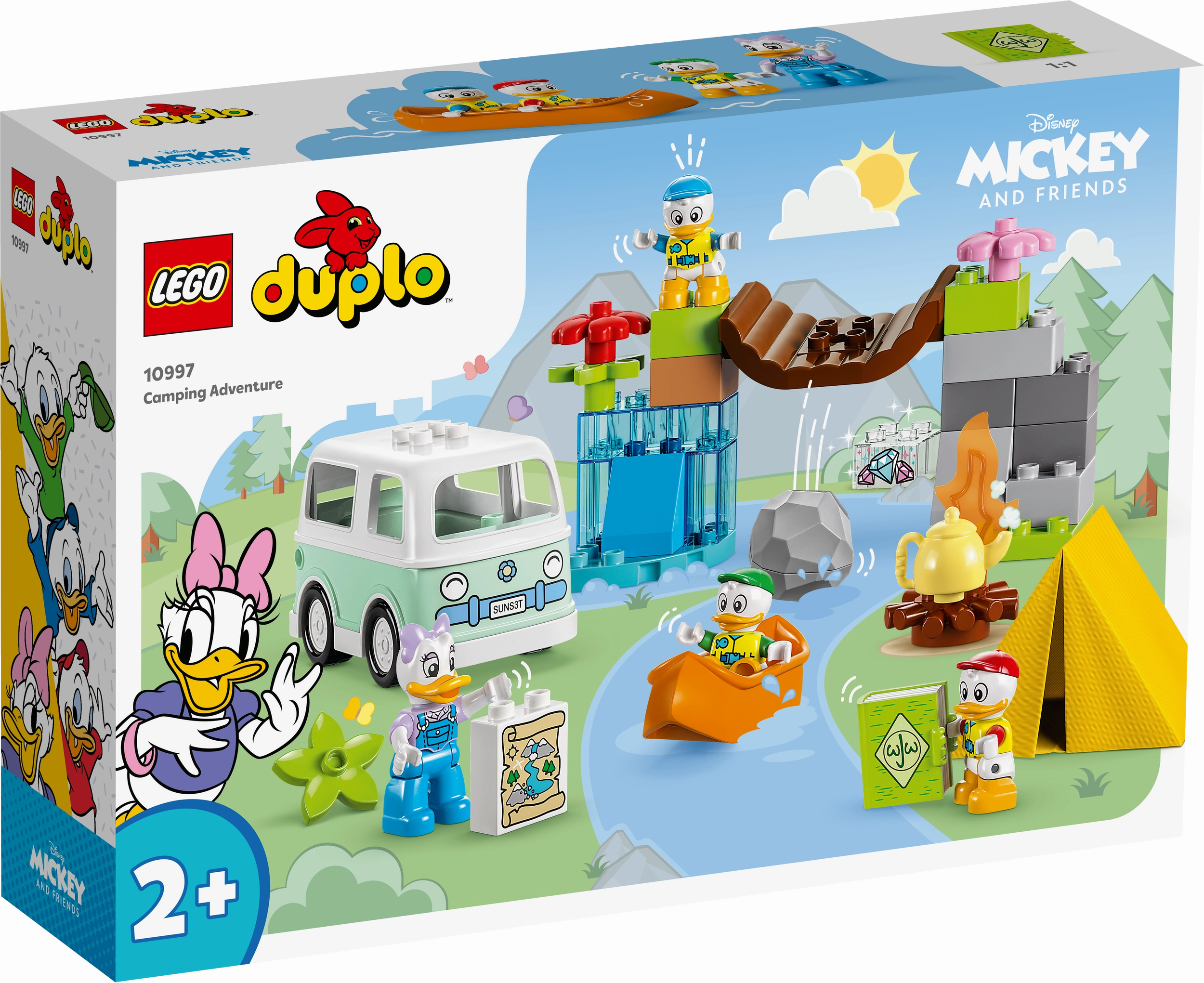 Lego Duplo Disney Mickey & Friends 10997 Camping Adventure for Ages 2 