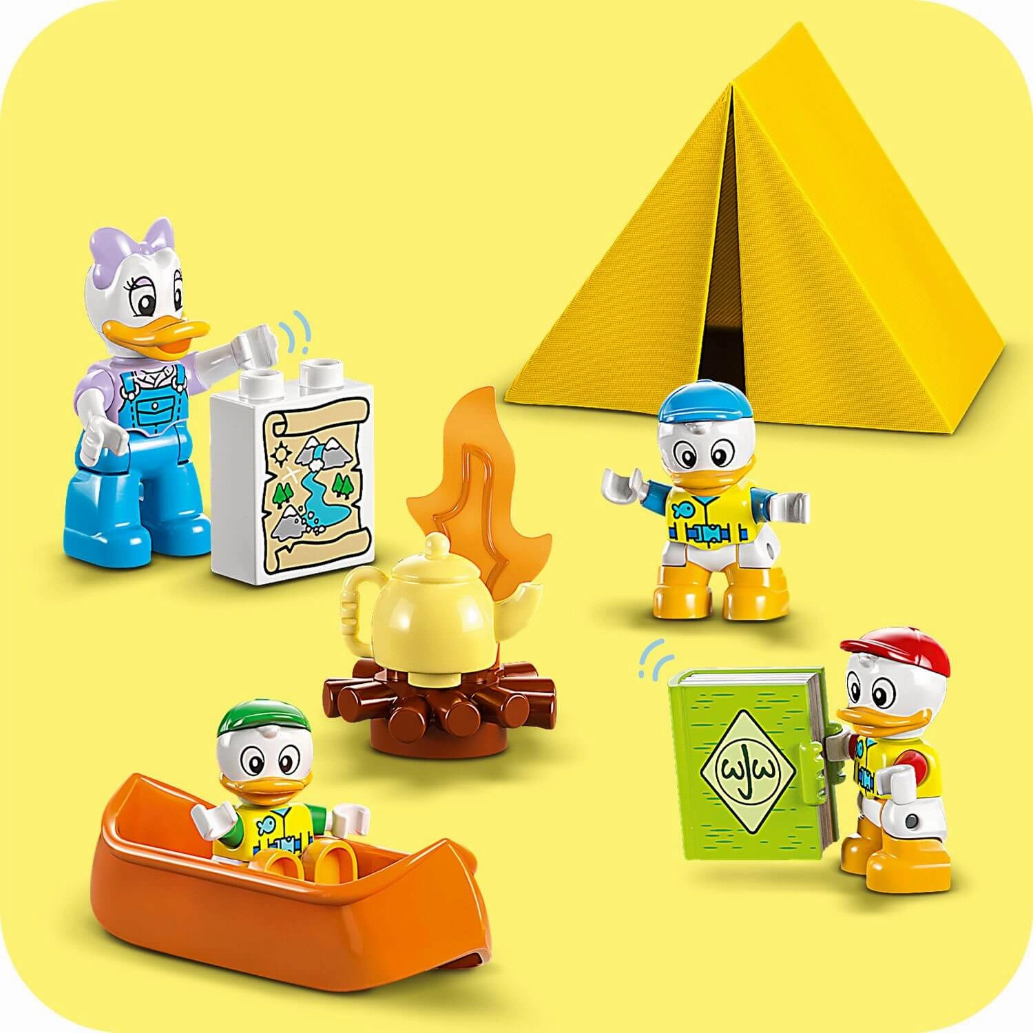 Lego Duplo Disney Mickey & Friends 10997 Camping Adventure for Ages 2 