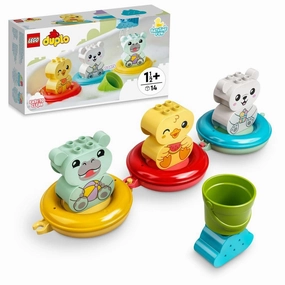 LEGO Duplo My First Bath Time Fun - Floating Animal Train Building Kit For Ages 2 