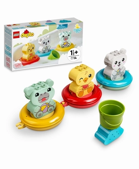 LEGO DUPLO My First Bath Time Fun: Floating Animal Train - 14 Pieces
