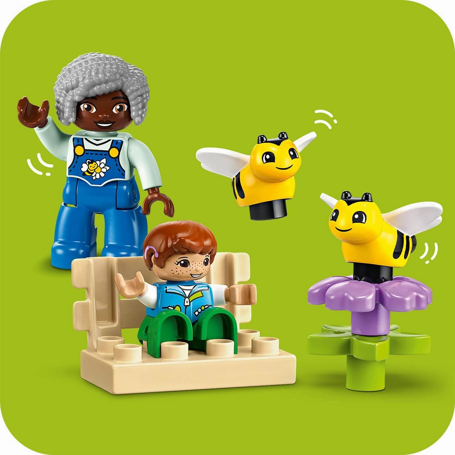 Lego Duplo Town 10419 Caring for Bees & Beehives Toy for Ages 2 and Up
