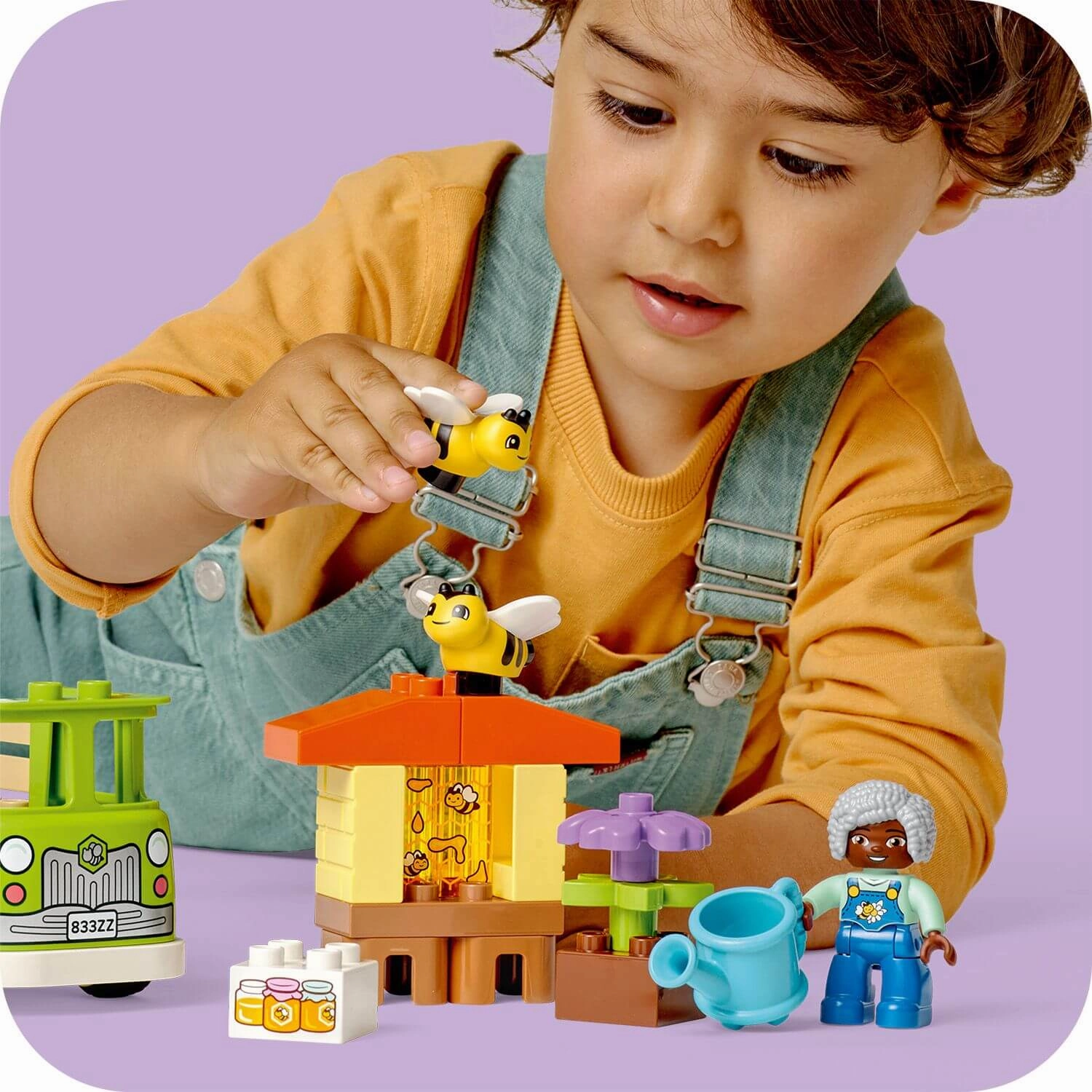 Lego Duplo Town 10419 Caring for Bees & Beehives Toy for Ages 2 and Up