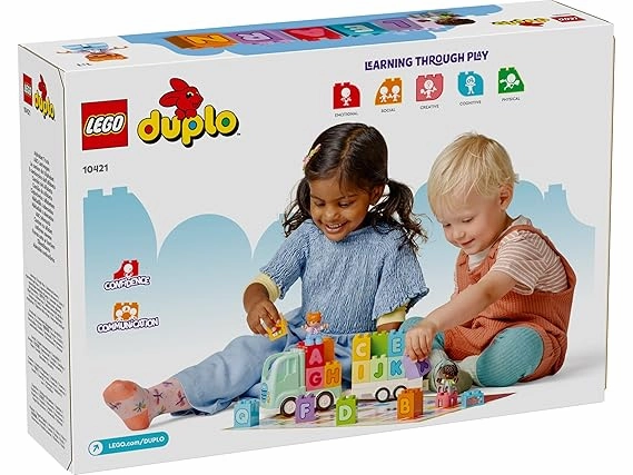 LEGO Duplo Town Alphabet Truck Building Kit For Ages 2 