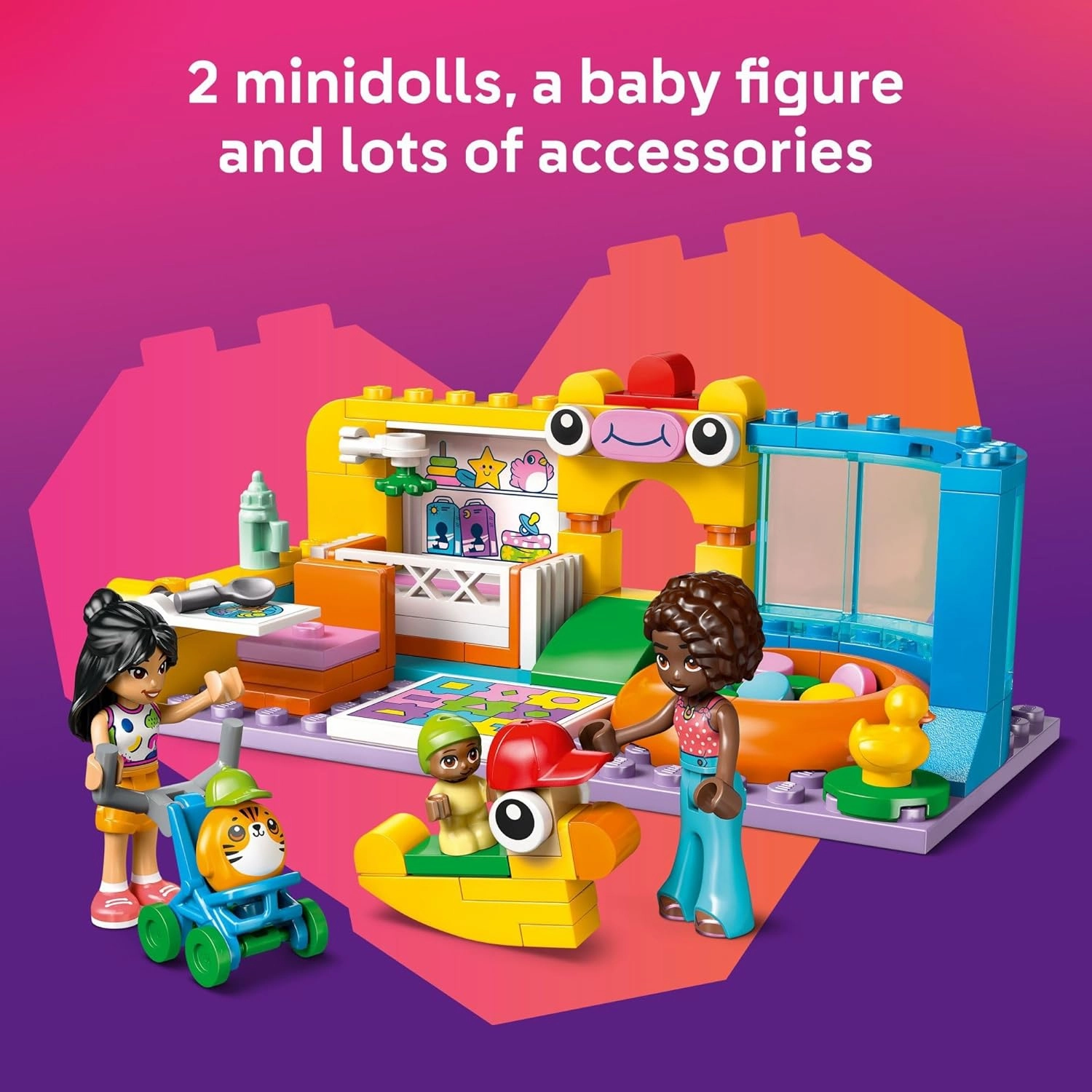 LEGO Friends Aliya's Baby Sister's Playroom Building Kit For Ages 6 