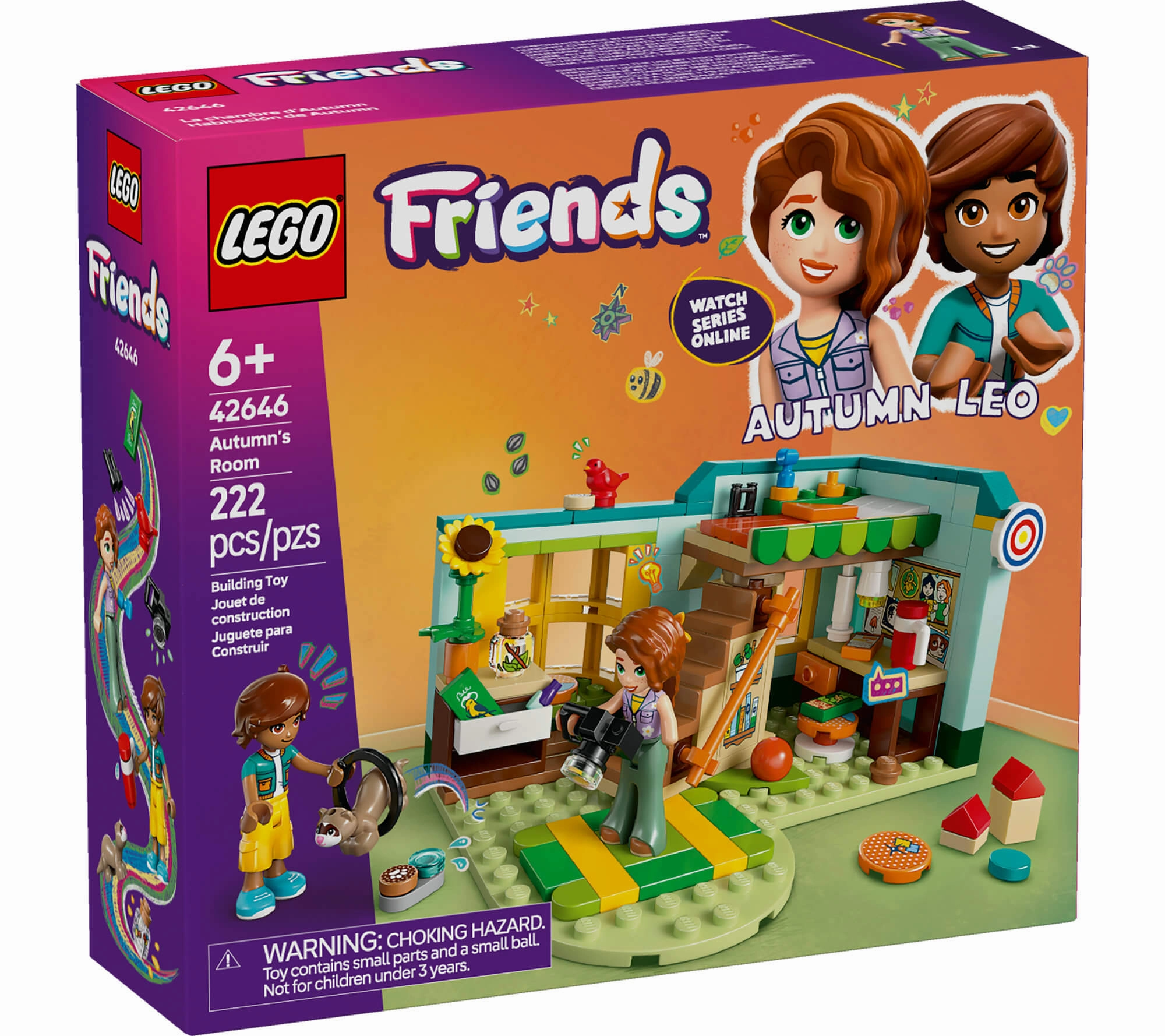 LEGO Friends Autumn's Room Building Set 42646 - Nature Themed Playset