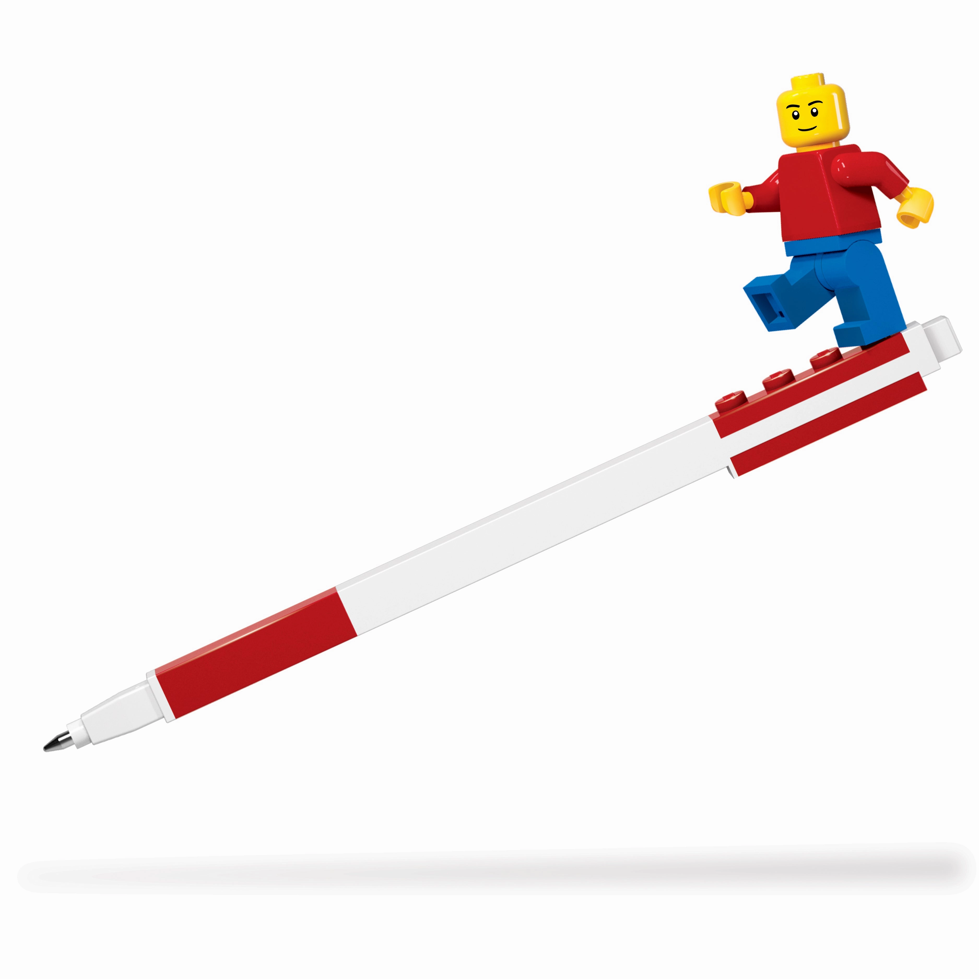 LEGO Gel Pen Red With Minifigure