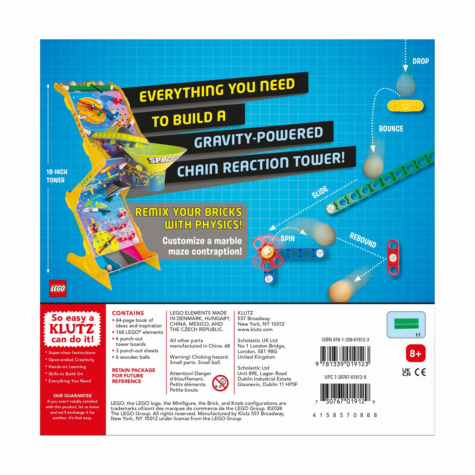 LEGO Gravity Drop 168-Piece Engineering Marvel Playset