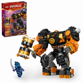 LEGO NINJAGO Coles Elemental Earth Mech 235-Piece Building Set