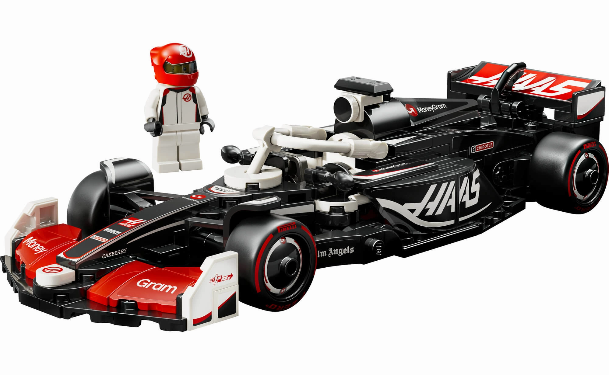 LEGO Speed Champions MoneyGram Haas F1 VF-24 Race Car Model Kit
