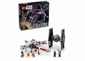 LEGO Star Wars 1063-Piece TIE Fighter X-Wing Builder Set for Kids 75393
