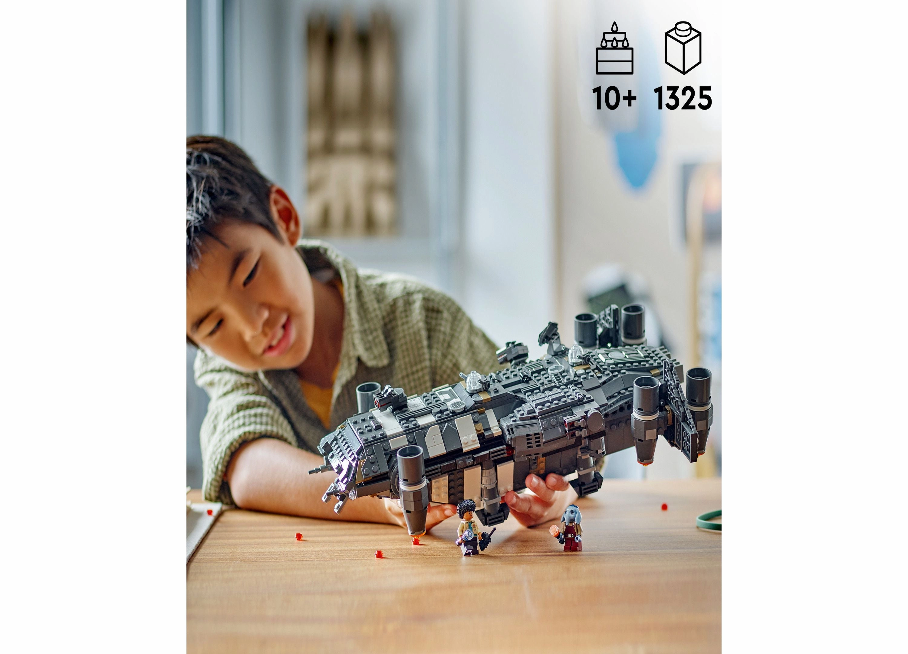LEGO Star Wars: Skeleton Crew The Onyx Cinder 1325-Piece Building Set