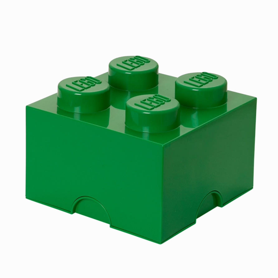 LEGO Storage Brick 4 - Green