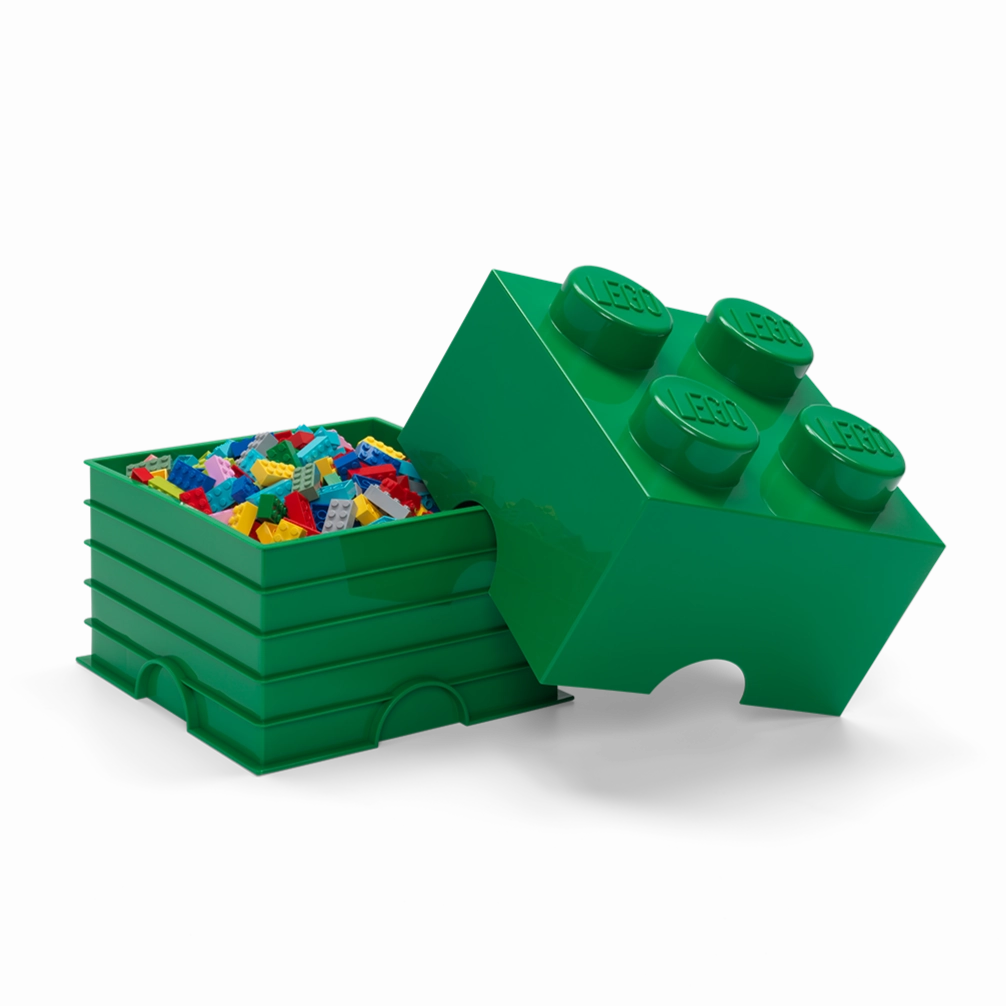 LEGO Storage Brick 4 - Green