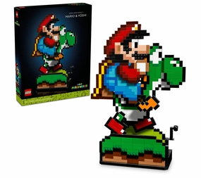 LEGO Super Mario World: Mario & Yoshi 71438 Display Model
