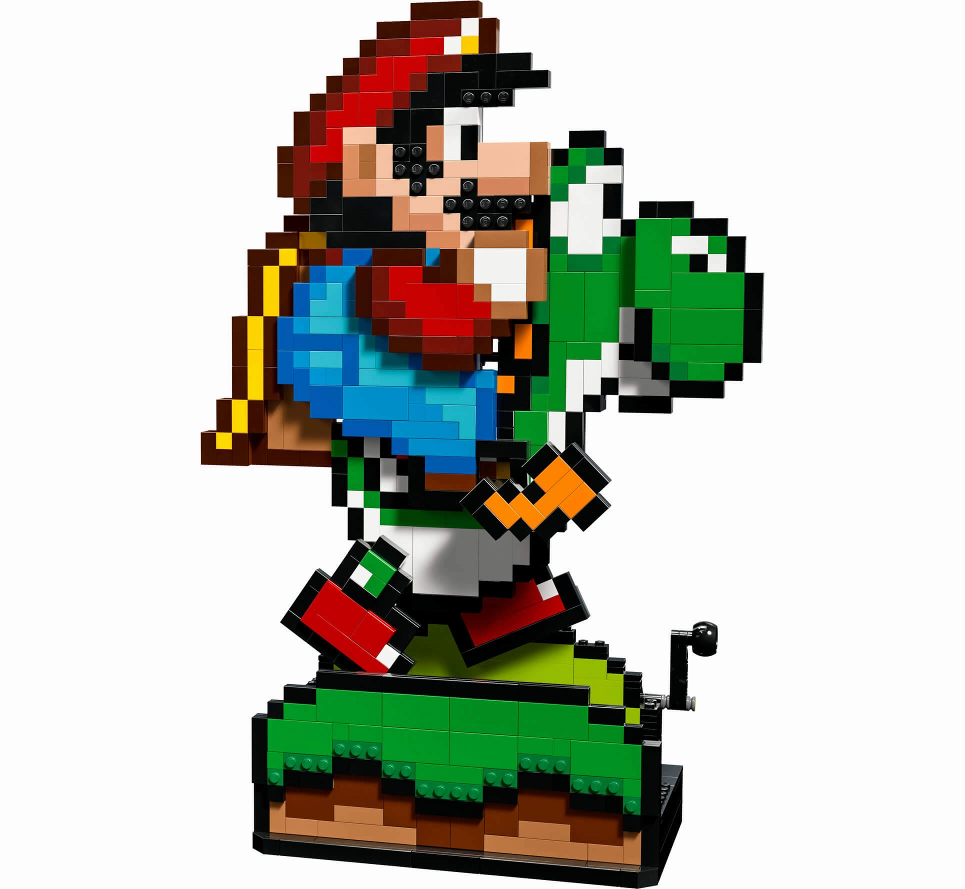 LEGO Super Mario World: Mario & Yoshi 71438 Display Model