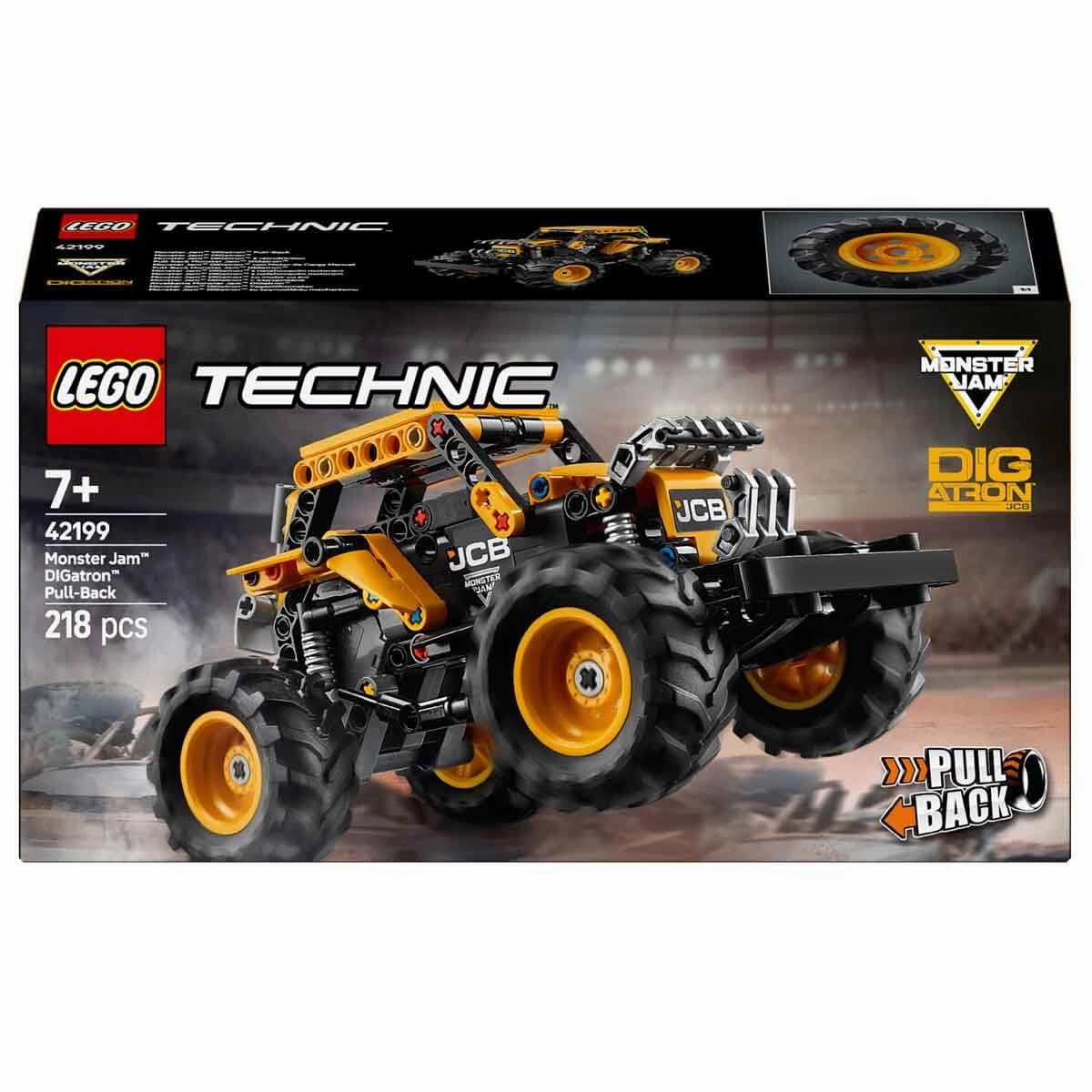 LEGO Technic Monster Jam DIGatron Pull-Back Truck Building Kit For Ages 7 