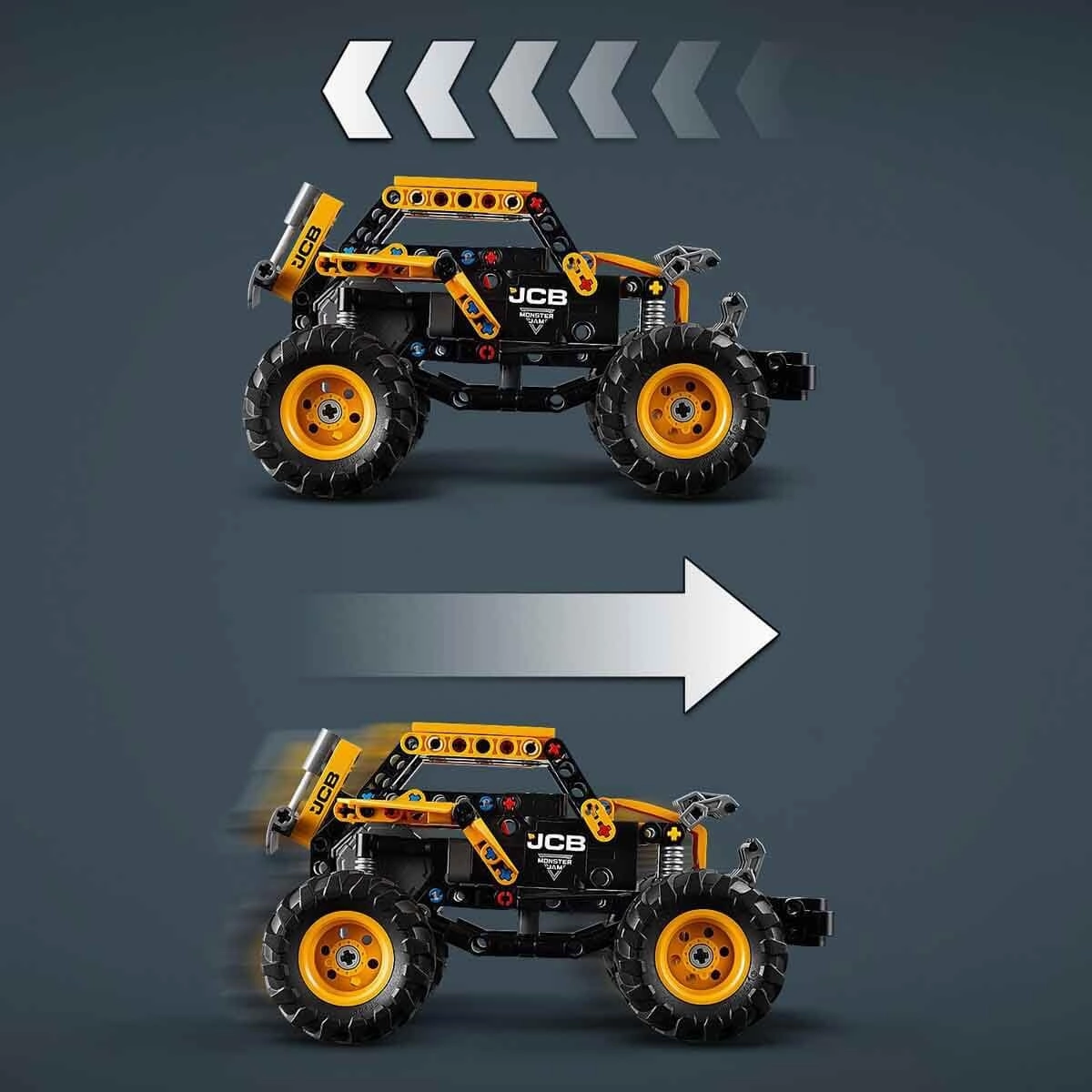 LEGO Technic Monster Jam DIGatron Pull-Back Truck Building Kit For Ages 7 