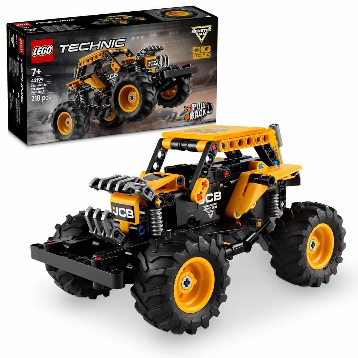 LEGO Technic Monster Jam DIGatron Pull-Back Truck Building Kit For Ages 7 