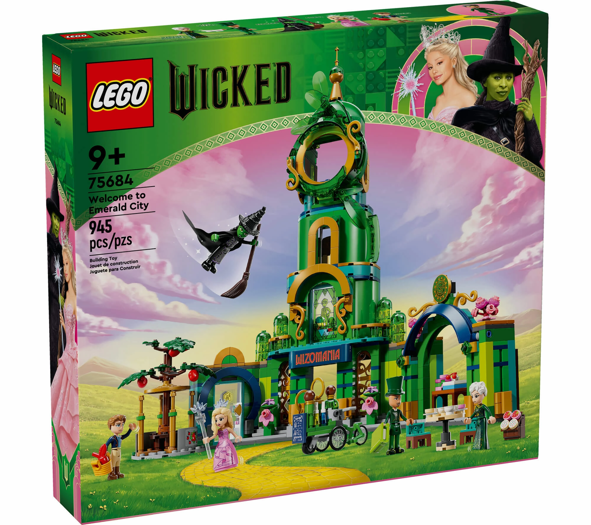 LEGO Wicked Welcome to Emerald City 945-Piece Collectible Toy