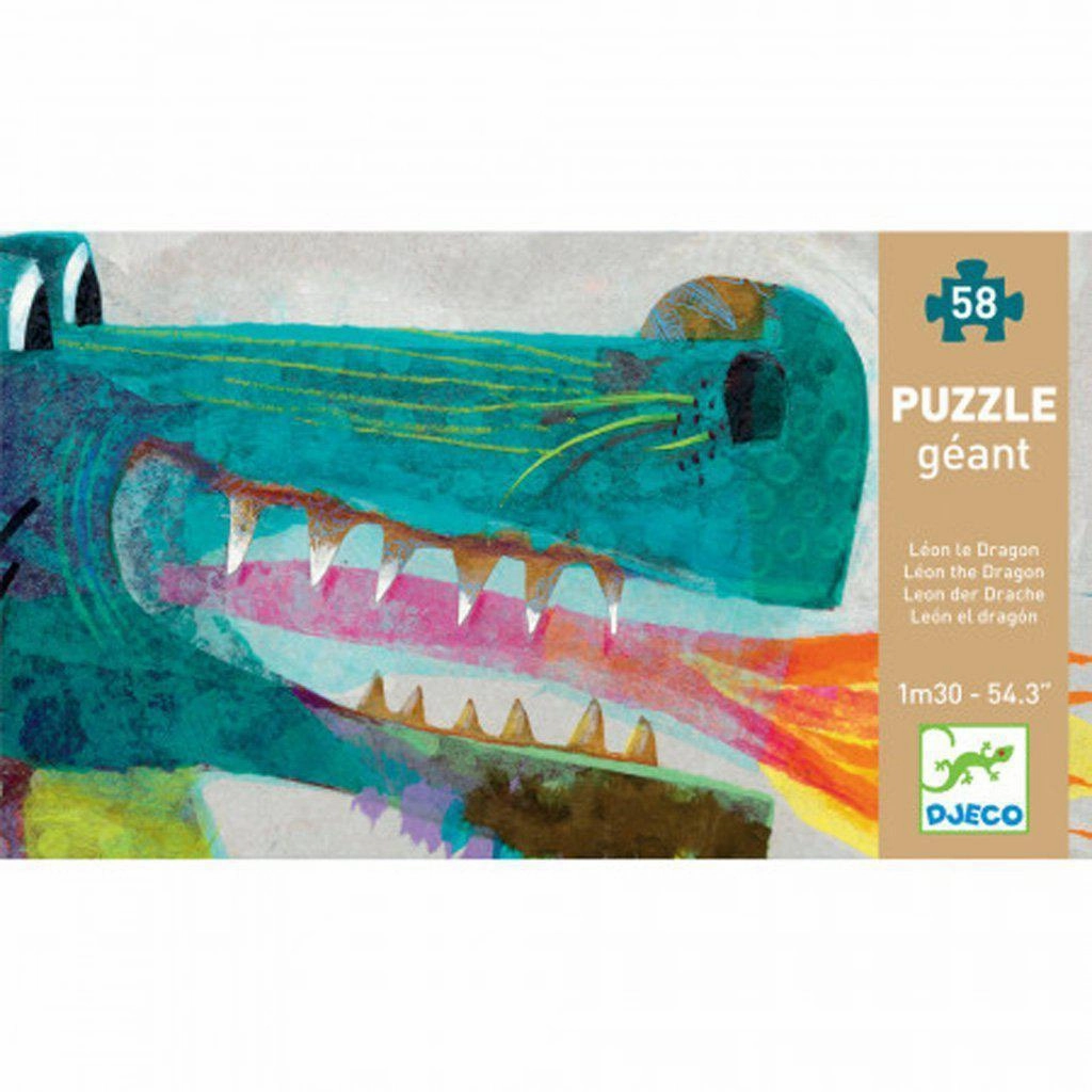 Leon the Dragon Giant Floor Puzzle