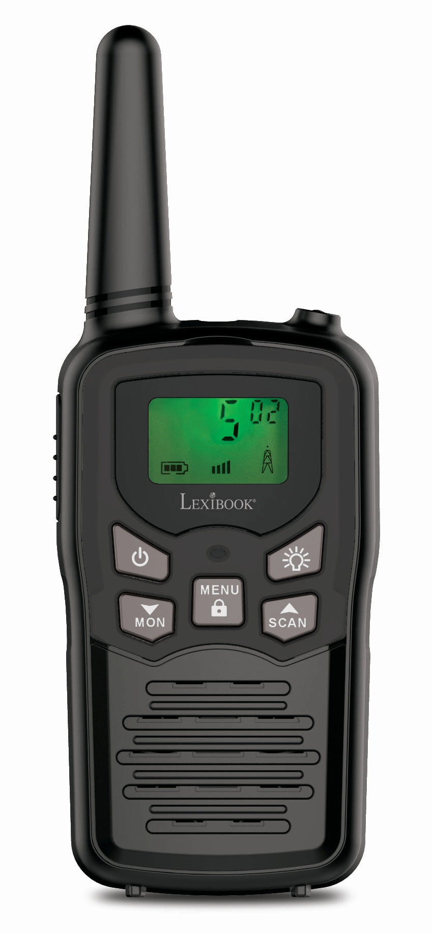 Lexibook Long-Range Digital Walkie Talkies with Flashlight - 8km Range