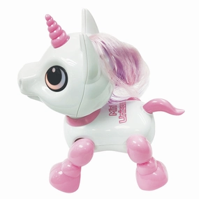 Lexibook Power Unicorn Mini Interactive Robot - Magical Sound & Light Effects