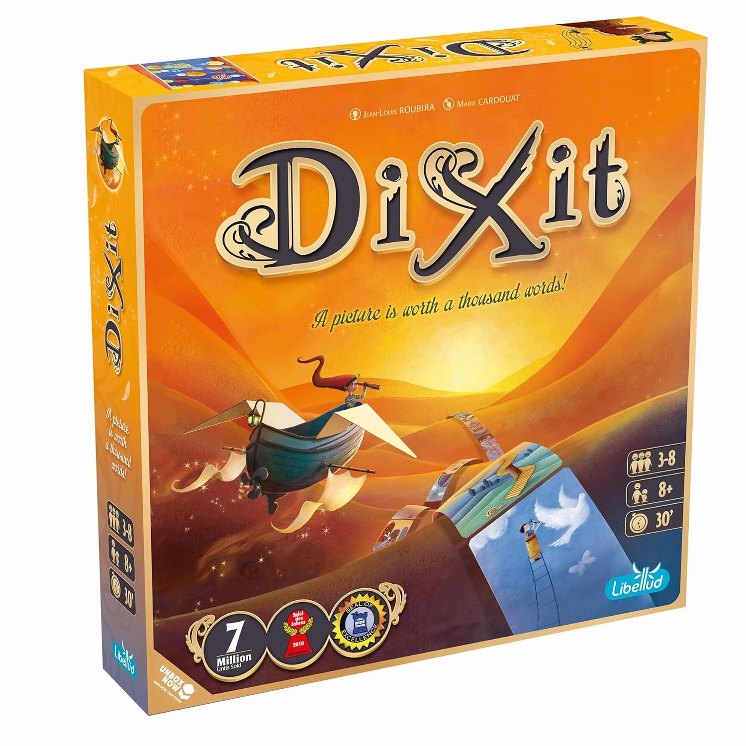Libellud Dixit 3-8 Players Strategy Board Game By Funskool For Adults Ages 15 Years & UP